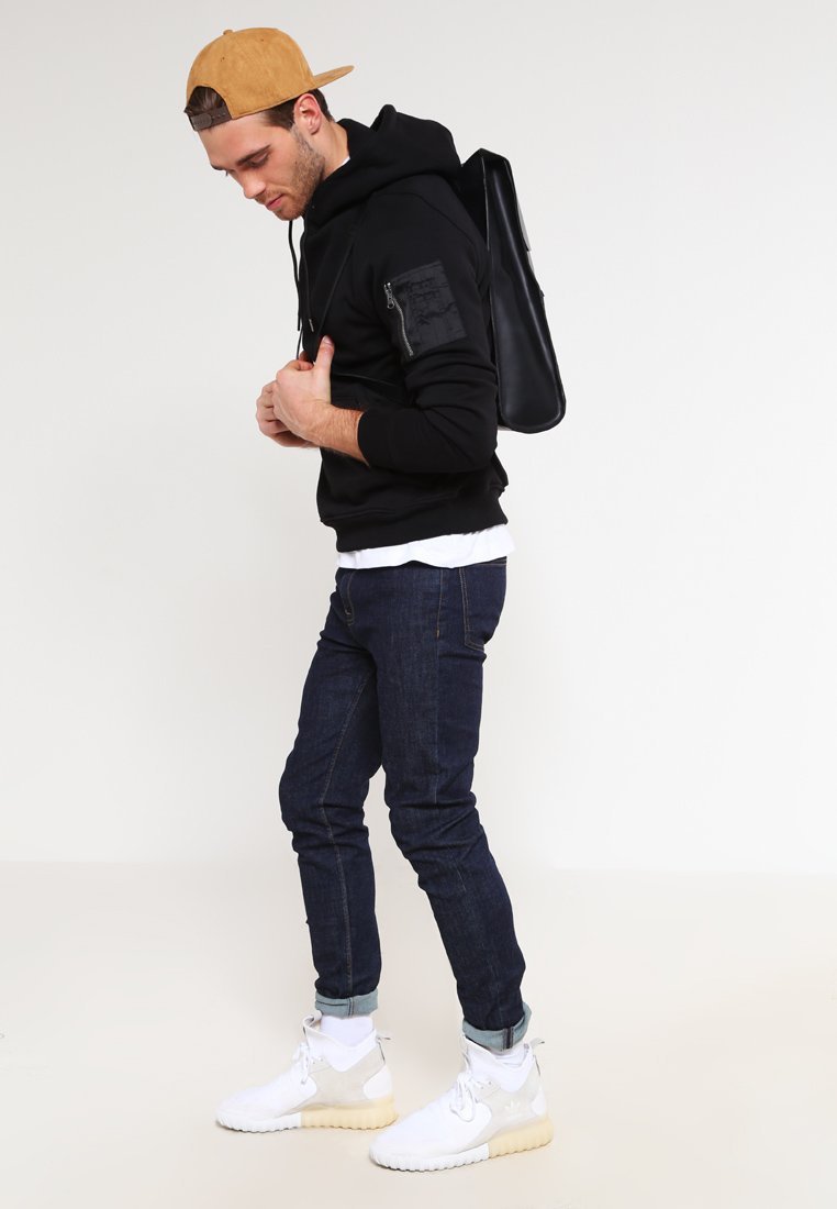 Felpa con cappuccio Urban Classics SWEAT BOMBER - nera