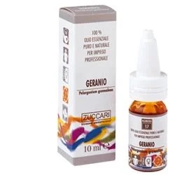 ZUCCARI Naravno eterično olje geranije 10 ml Aromaterapija in dobro počutje