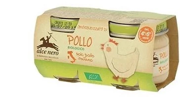 BLACK MOOSE Homogenisiertes Hühnerfleisch Black Moose 2 80G