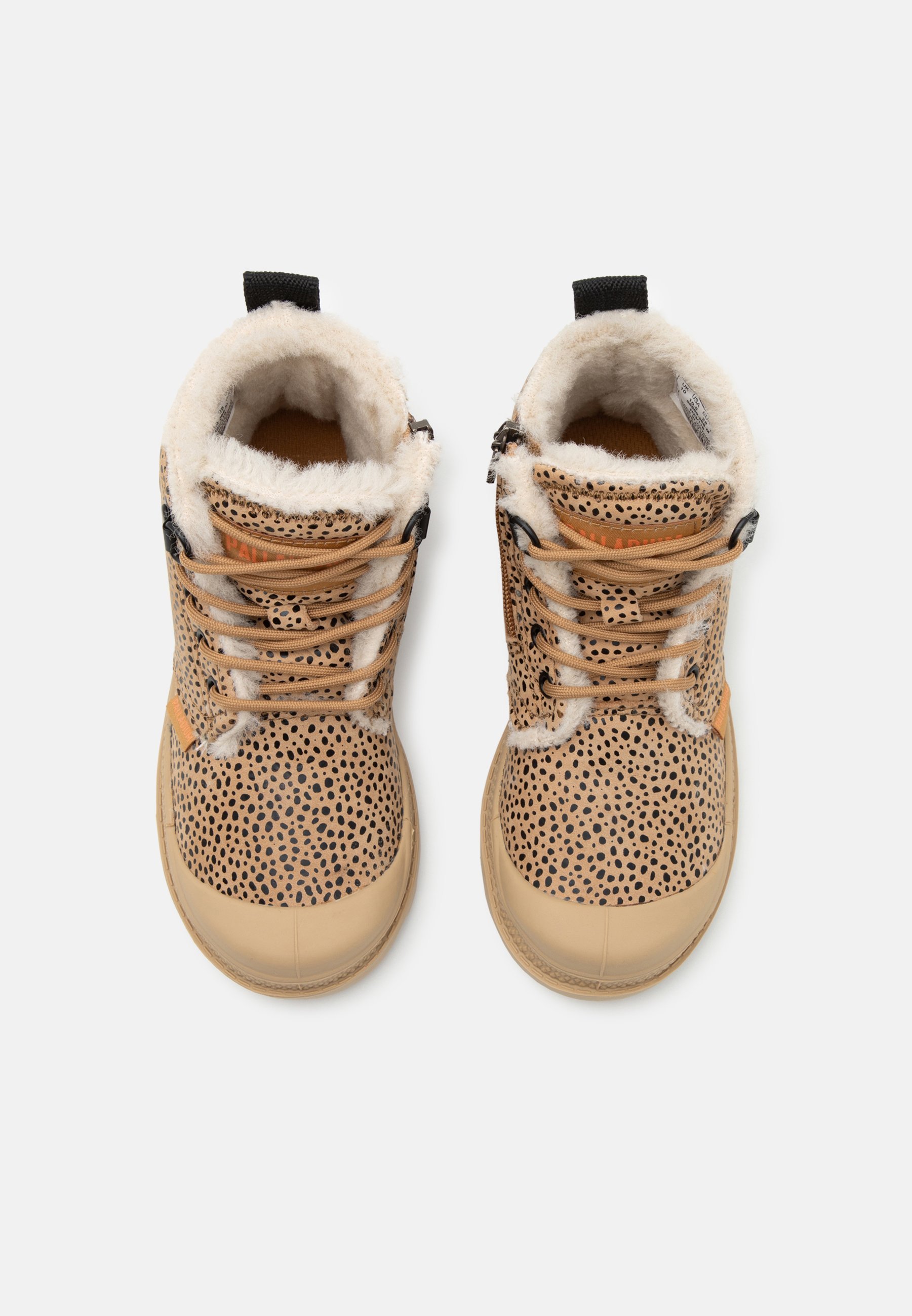 Palladium PAMPA HI ZIP UNISEX - Schnürstiefeletten - Safari