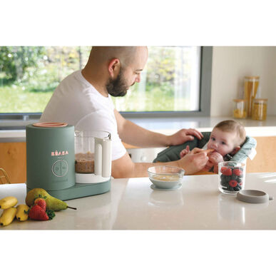 Béaba Babycook robotinė virtuvė kūdikių maistui, eukalipto skonio, 1 vnt., 1 vnt.