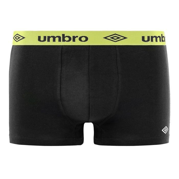 Boxer da uomo Umbro - Neri (confezione da 8)