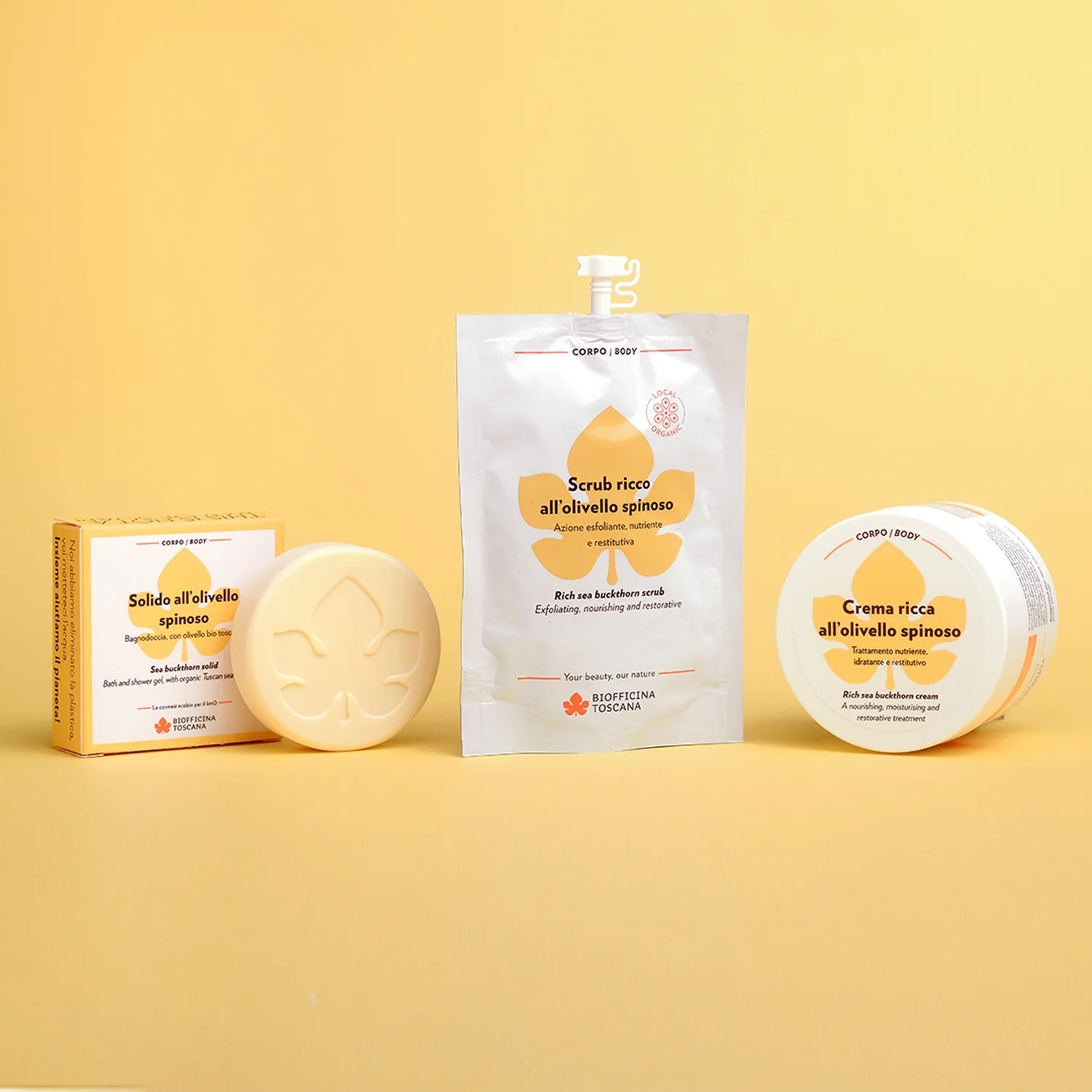 Corpo Crema ricca all'olivello spinoso - Crema Corpo