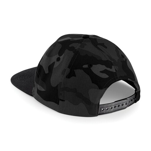  Gorra Plana Con Visera Plana Beechfield Camuflaje Retro (Pack de 2)