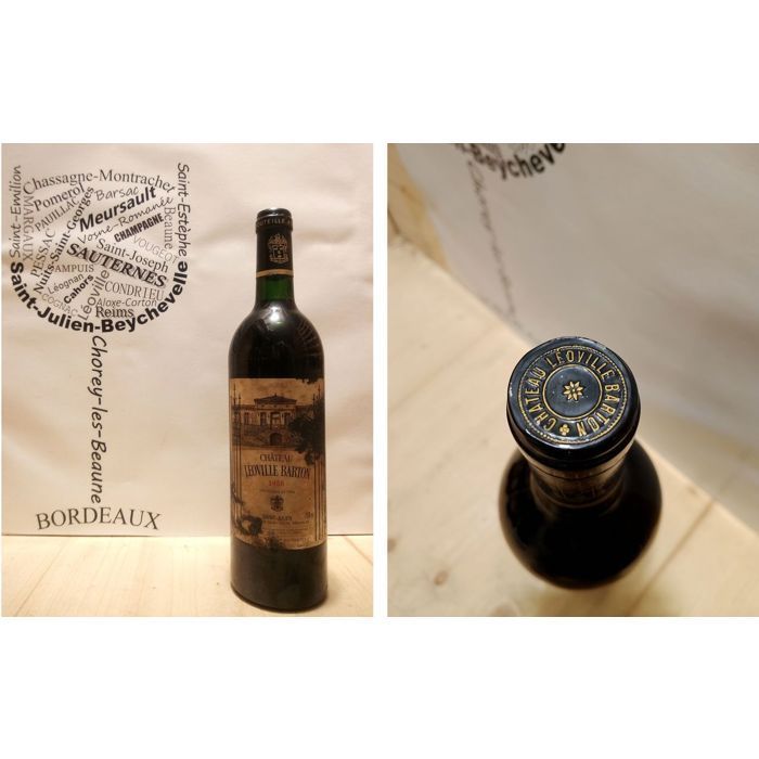 Château Léoville Barton 1988 - Saint-Julien - 2.º Cru Classé - 75 cl