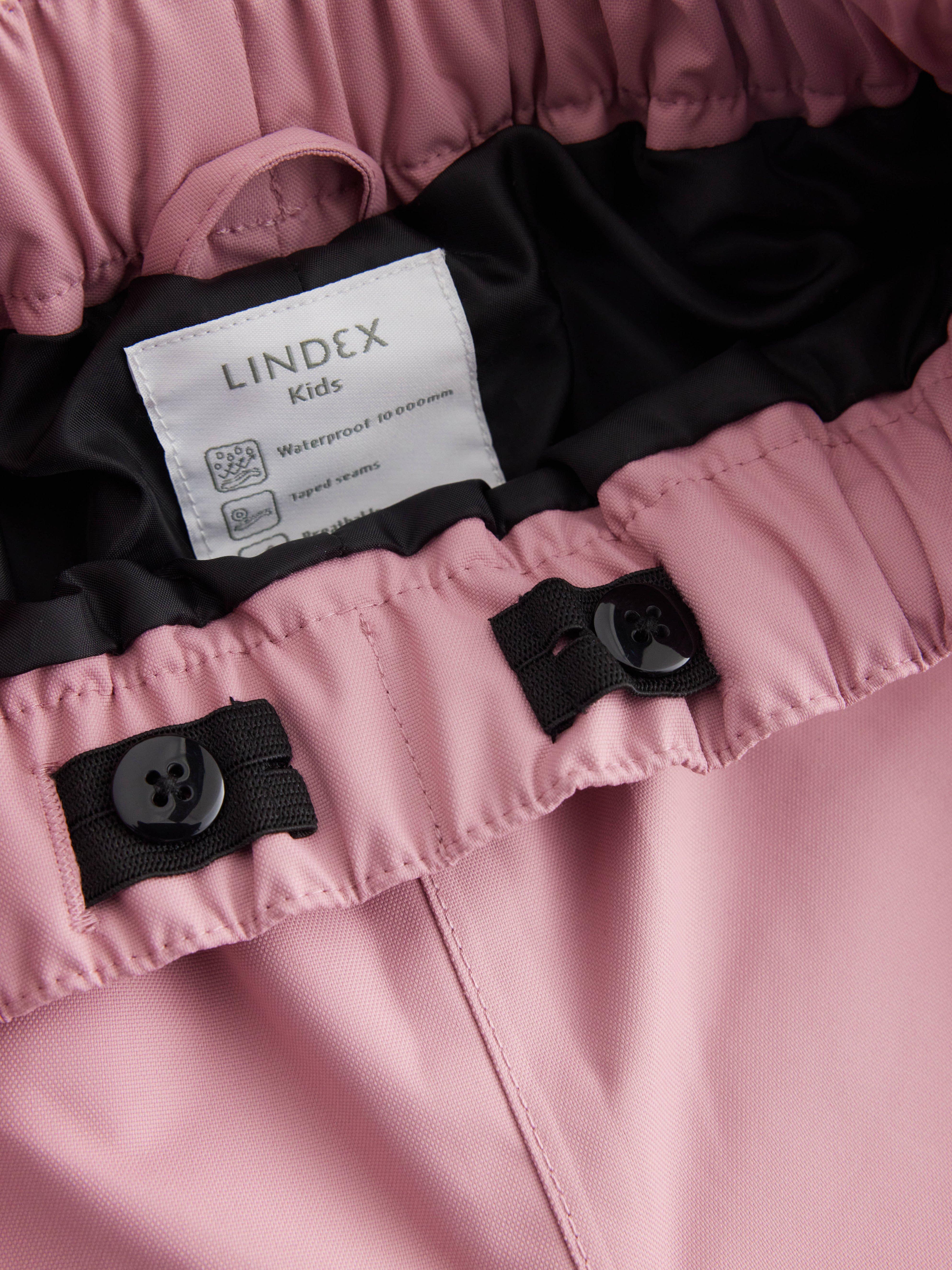 Nepromokavé kalhoty Dark Dusty Pink
