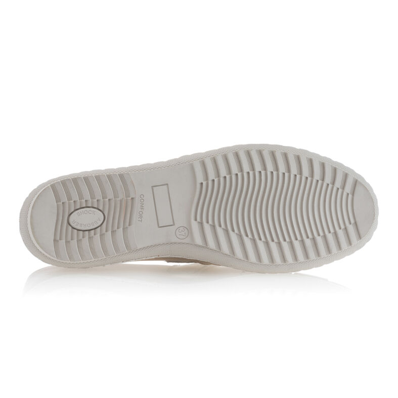 Zapatos cómodos para mujer color beige