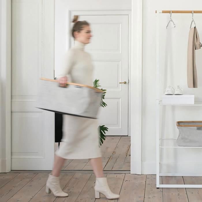 Cesto de ropa - Brabantia - 118180 - 40 L - Rectangular - Lavable a máquina