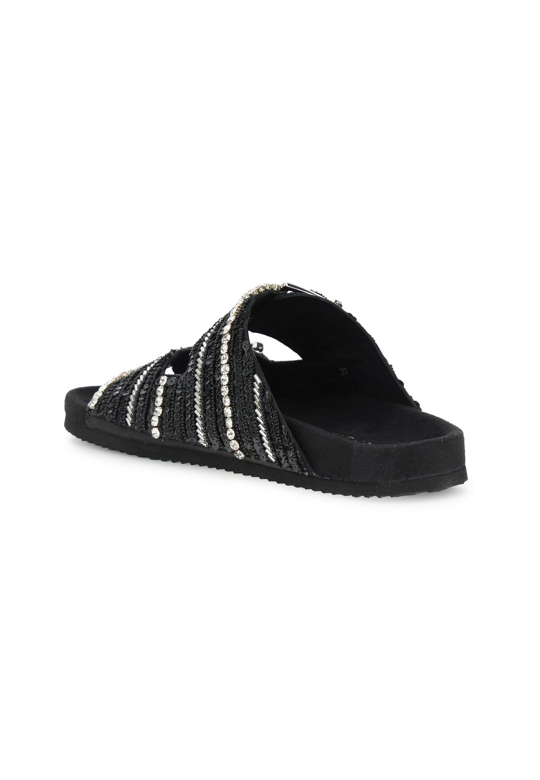 CAFÉNOIR Mules - zwart