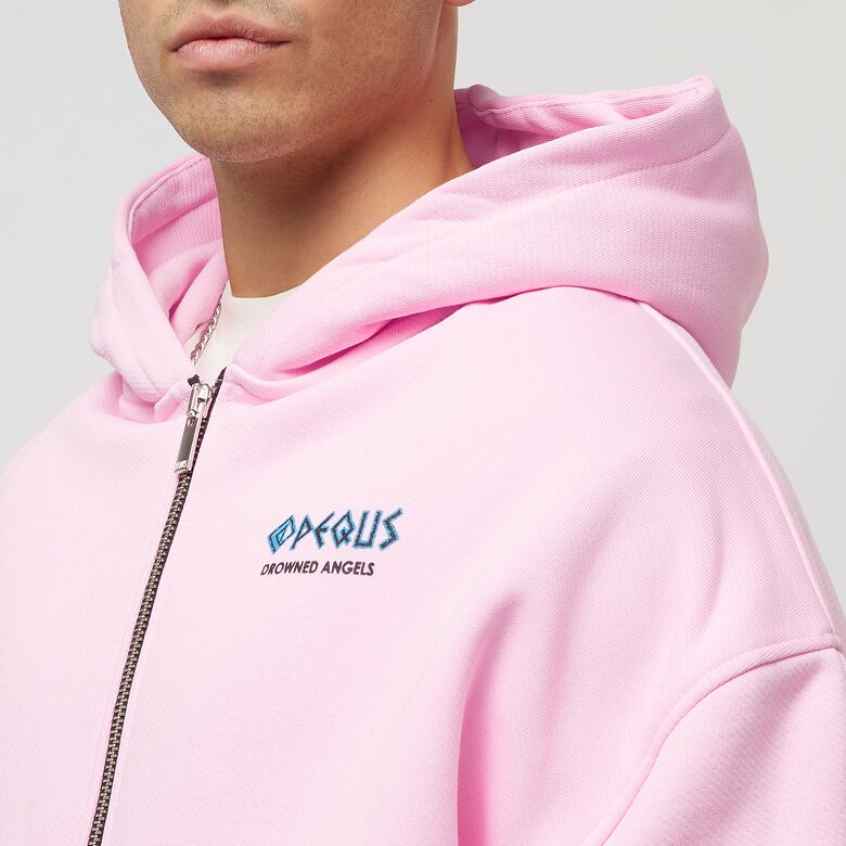 Drowned Angels Graphic Zip Hoodie