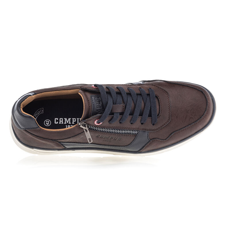 Zapatillas deportivas para hombre color marrón