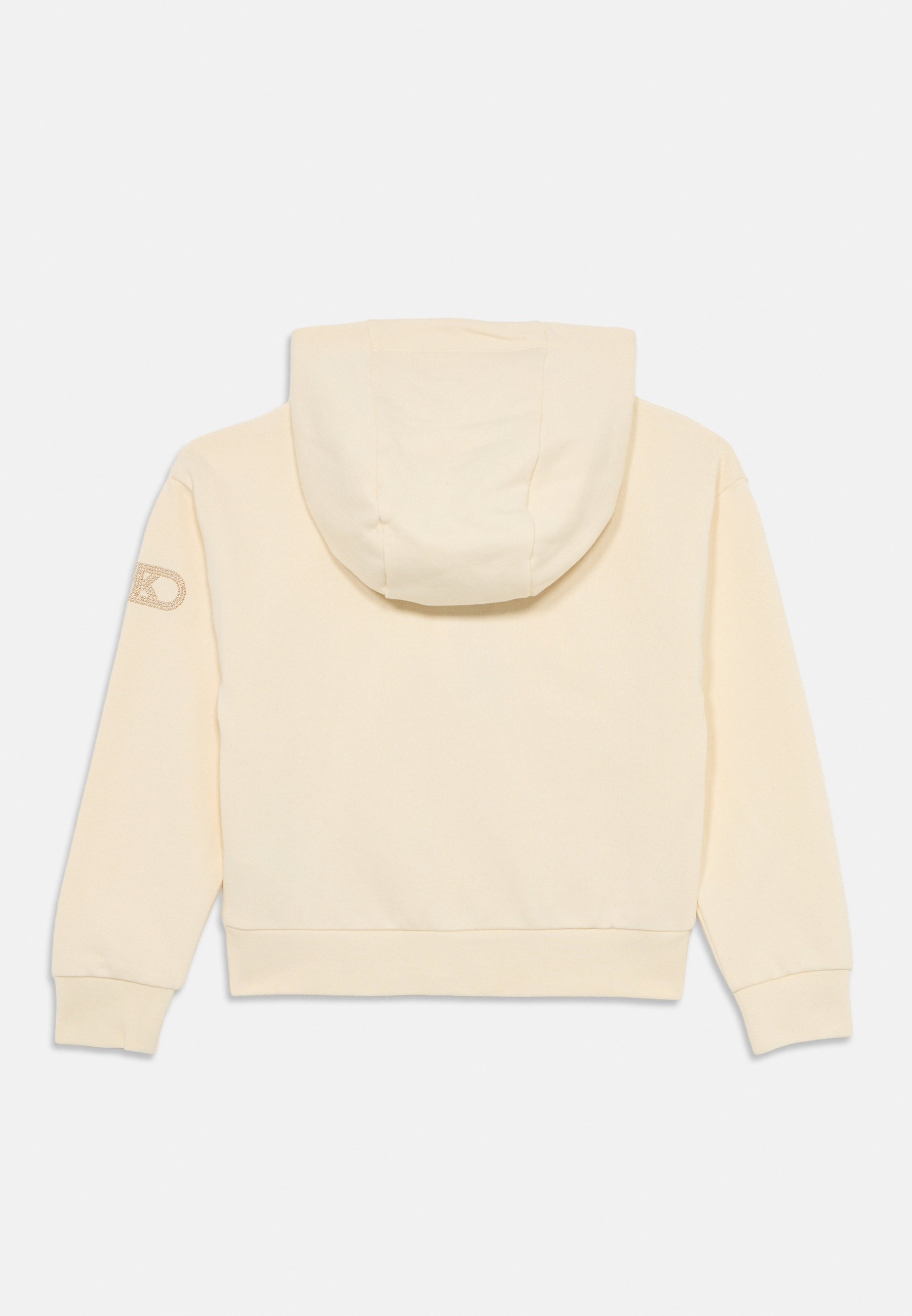 Michael Kors Kids hoodie met rits - crème
