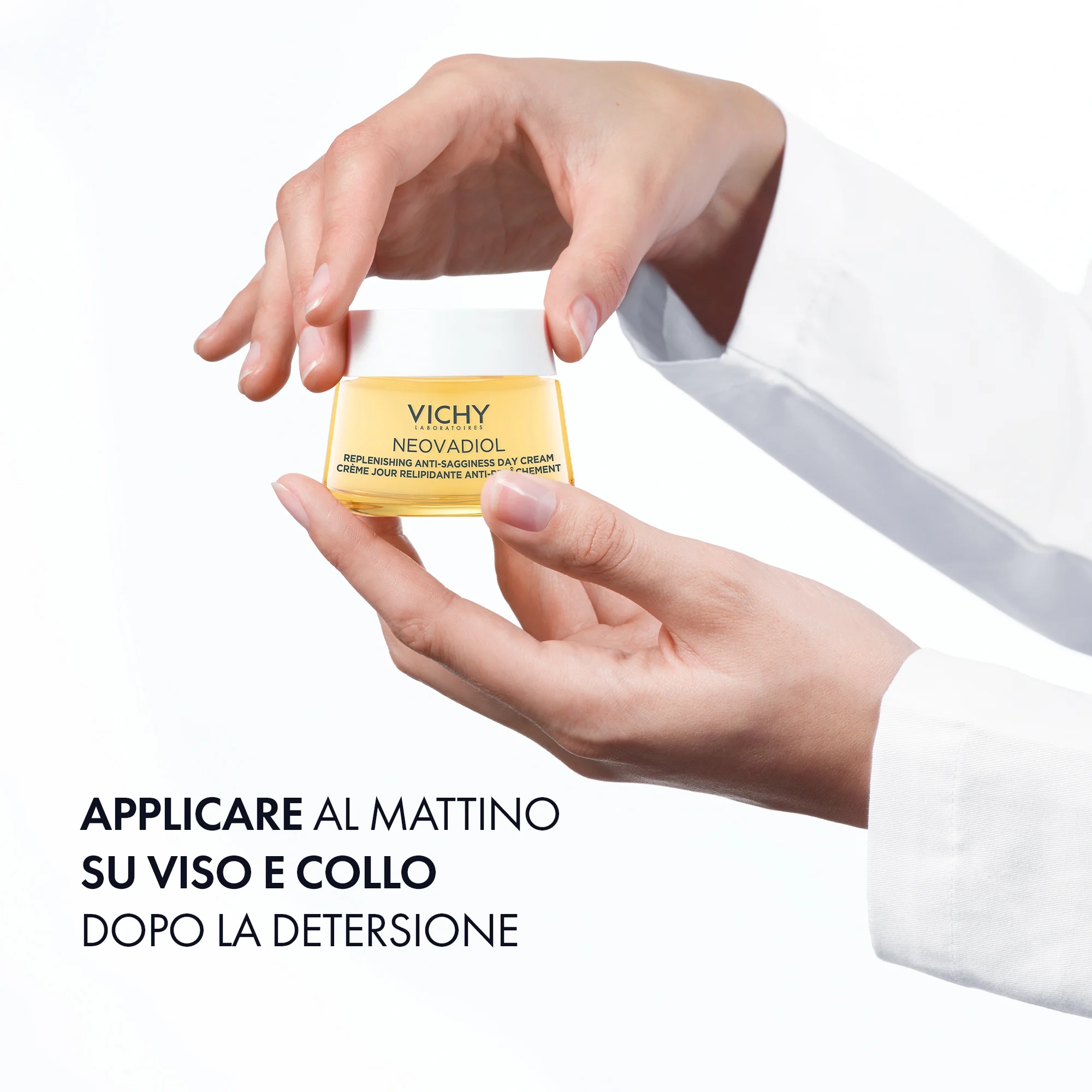 VICHY Neovadiol Dagcrème voor na de menopauze 50 ml Vult lipiden aan en bestrijdt huidverslapping