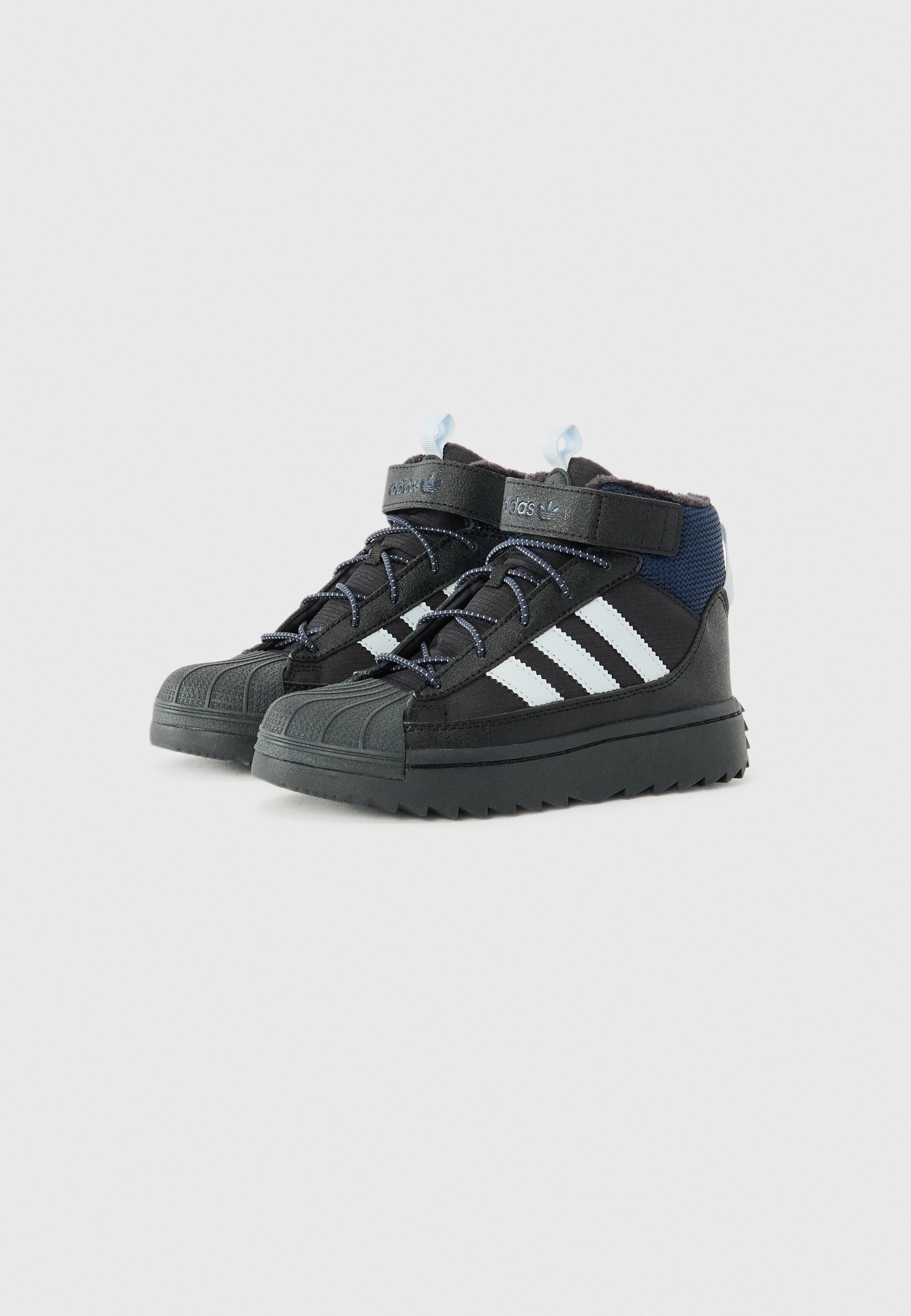 adidas Originals SUPERSTAR UNISEX - Winterlaarzen - core black/halo blue/carbon