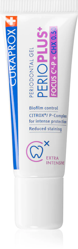 Curaprox Perio Plus+ Focus 0.50 zubní gel CHX