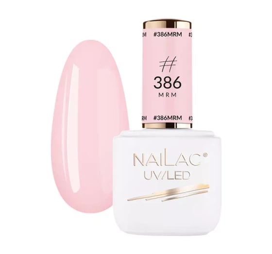 NaiLac lakier hybrydowy #386 Mrm 7ml