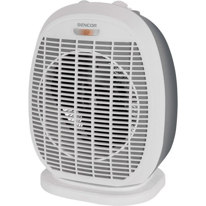 Radiador de aire caliente - SENCOR - SFH 7057WH - 2000 W - 2 niveles de calor - Termostato - Blanco