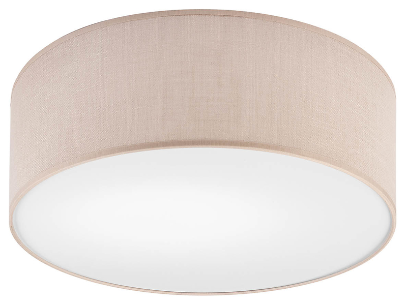 Lampa sufitowa Vivian tkaninowa beżowa