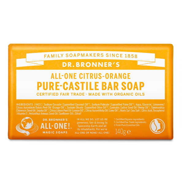 Dr. Bronner økologisk sitrussåpe – 140 g