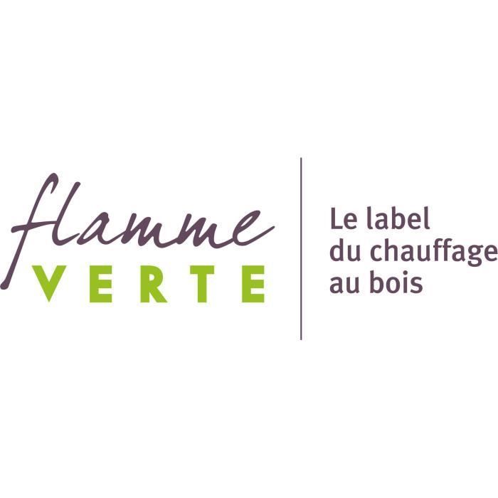 Poêle à bois - ADURO 9.3 - 50294 - 6 KW - Noir