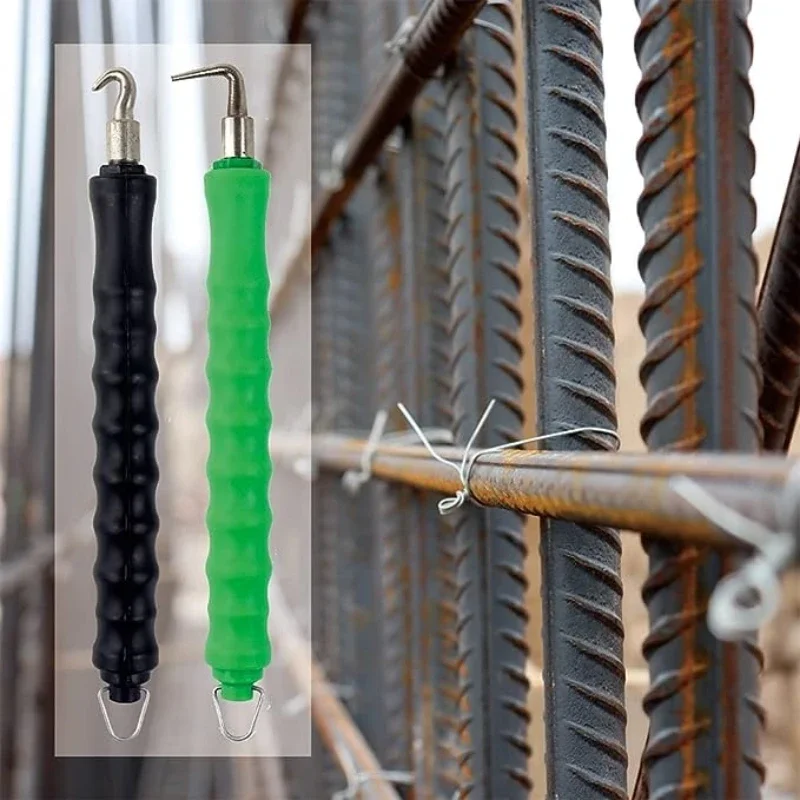 1 Pcs Rebar Tier Construction Site Wrap Tool Semi-Automatic Rebar Tying Wire Concrete Metal Wire Wrap Fence Construction Tool