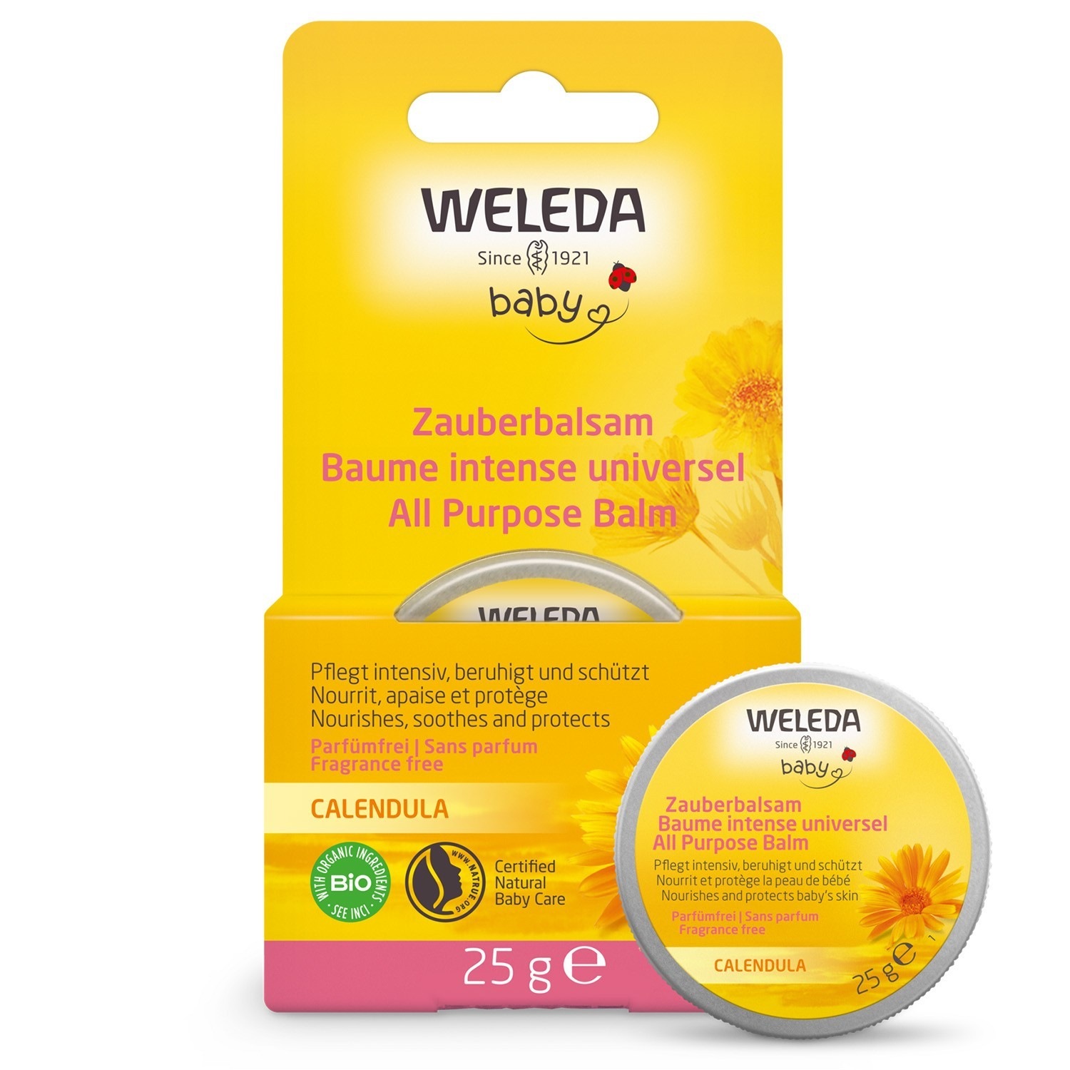 Weleda Baume intense universel au Calendula bio - 25 gr