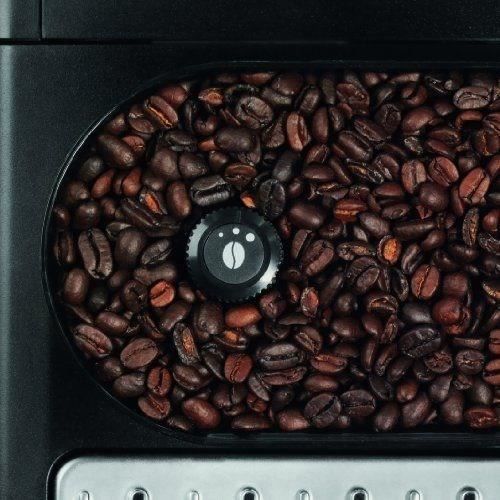 KRUPS Bean-to-Cup Coffee Machine with Grinder – 2 Simultaneous Espresso Cups – Automatic Cleaning – Model EA810870