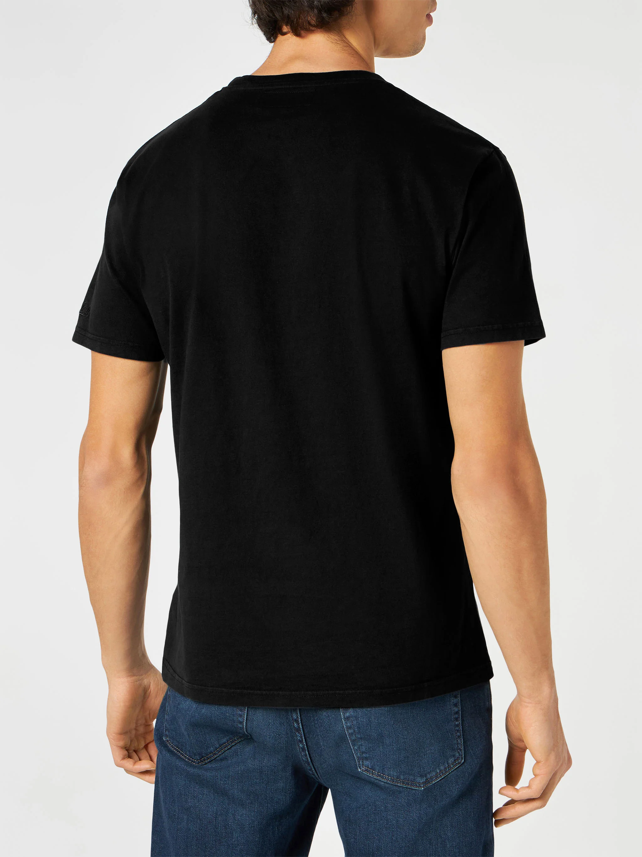 Heren katoenen T-shirt met Snoopy Night Legend-print | SNOOPY - ED