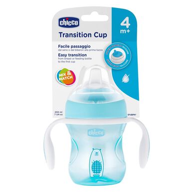 Chicco Transition -muki sininen 4 kk 1 kpl 1 kpl