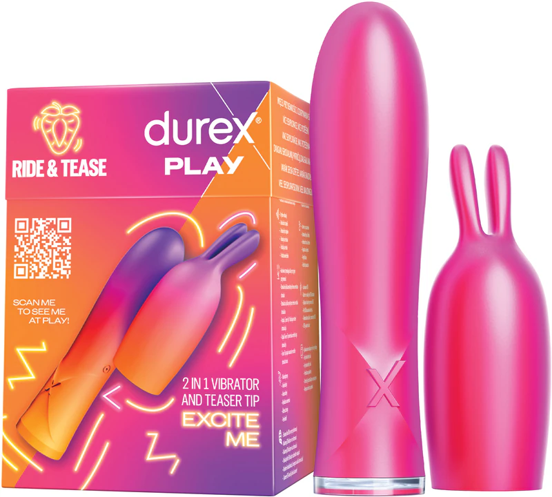 Vibrador estimulador clitoriano Durex Play Vibe & Tease