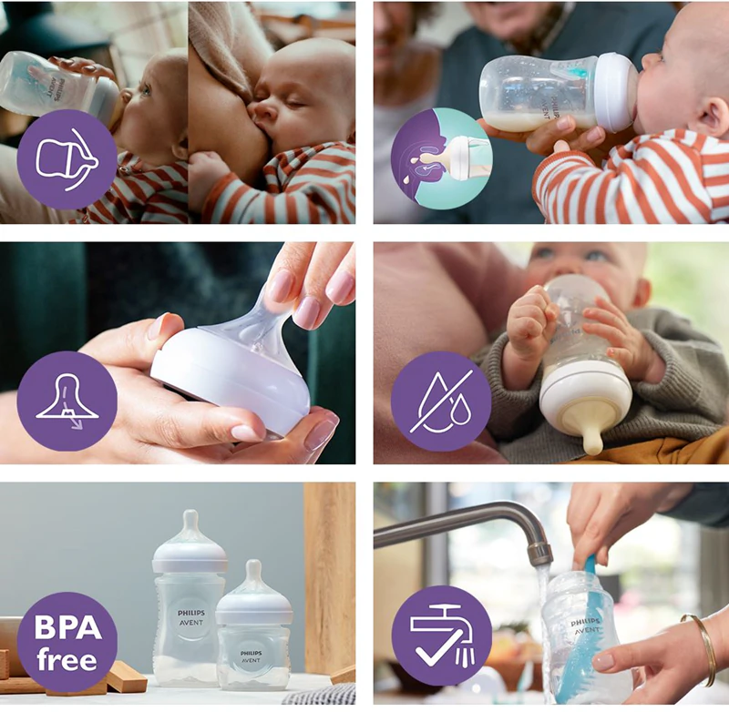 Mamadeira Philips Avent Natural Response AirFree SCY673/81