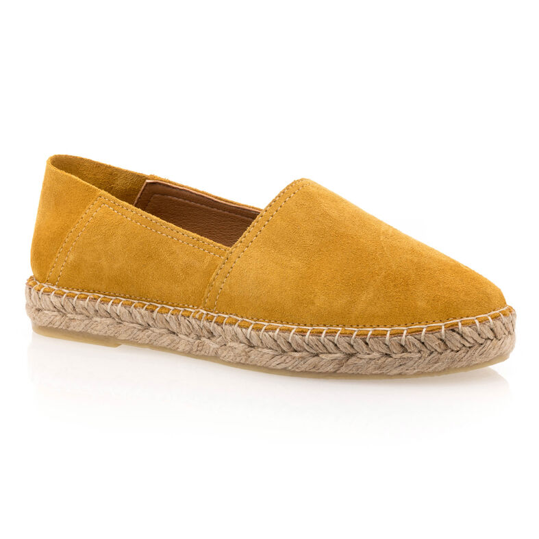 Mocassins / chaussures bateau Femme Jaune