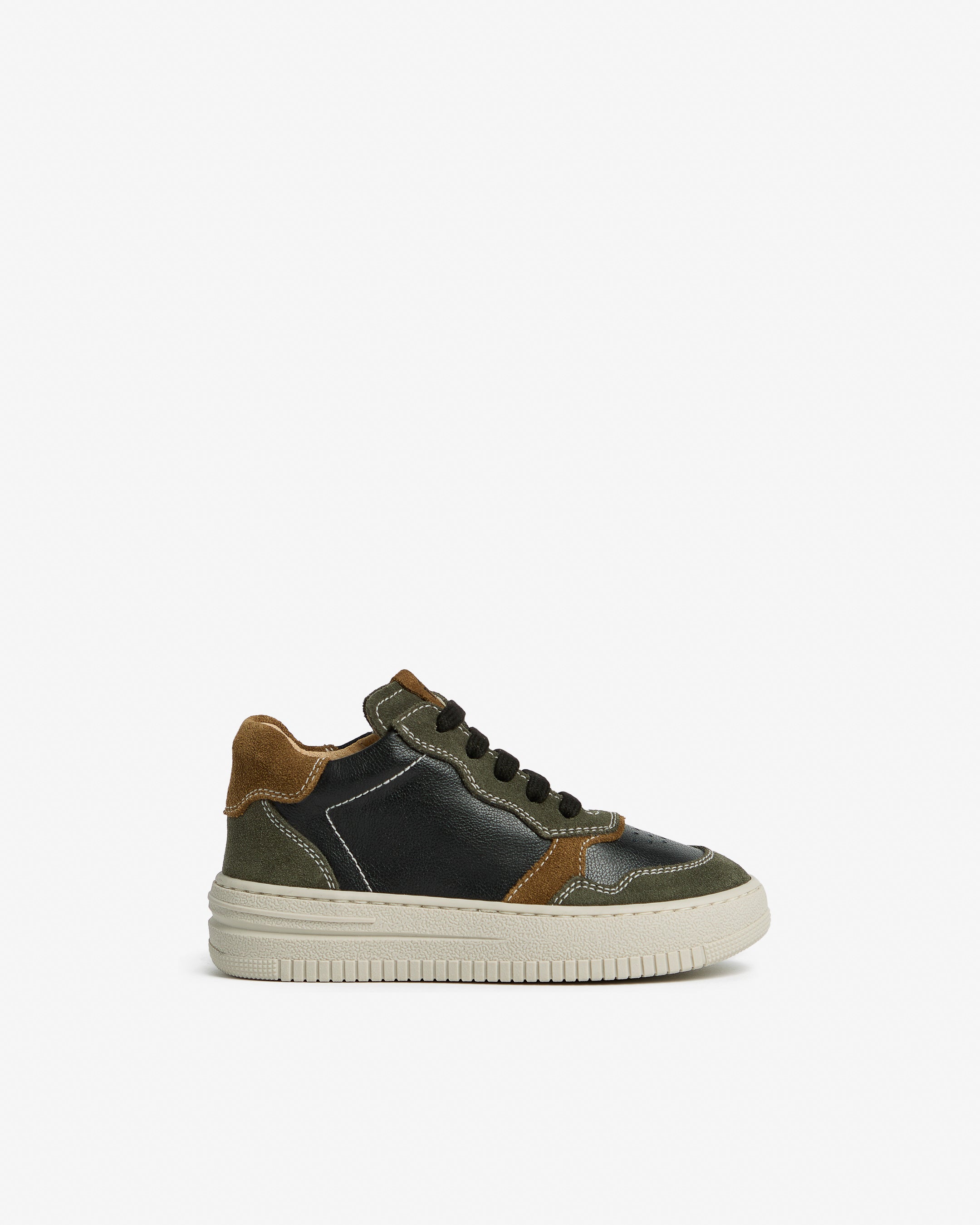  Junior-Sneaker aus Leder und Wildleder für Kinder