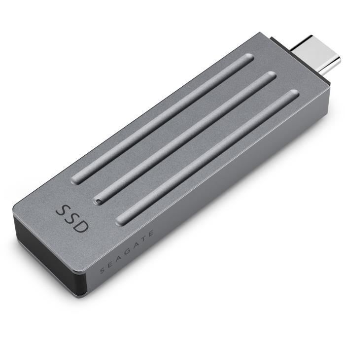 SEAGATE - STMX1000400 - SSD esterno - Ultra compatto - 1 TB - USB-C - Velocità fino a 1000 MB/s