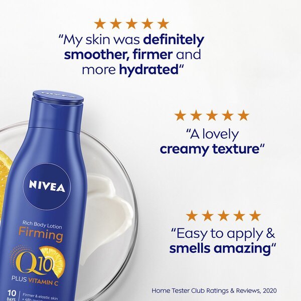 NIVEA Q10 učvrstitveno mleko za telo<br>250 ml - Suha koža