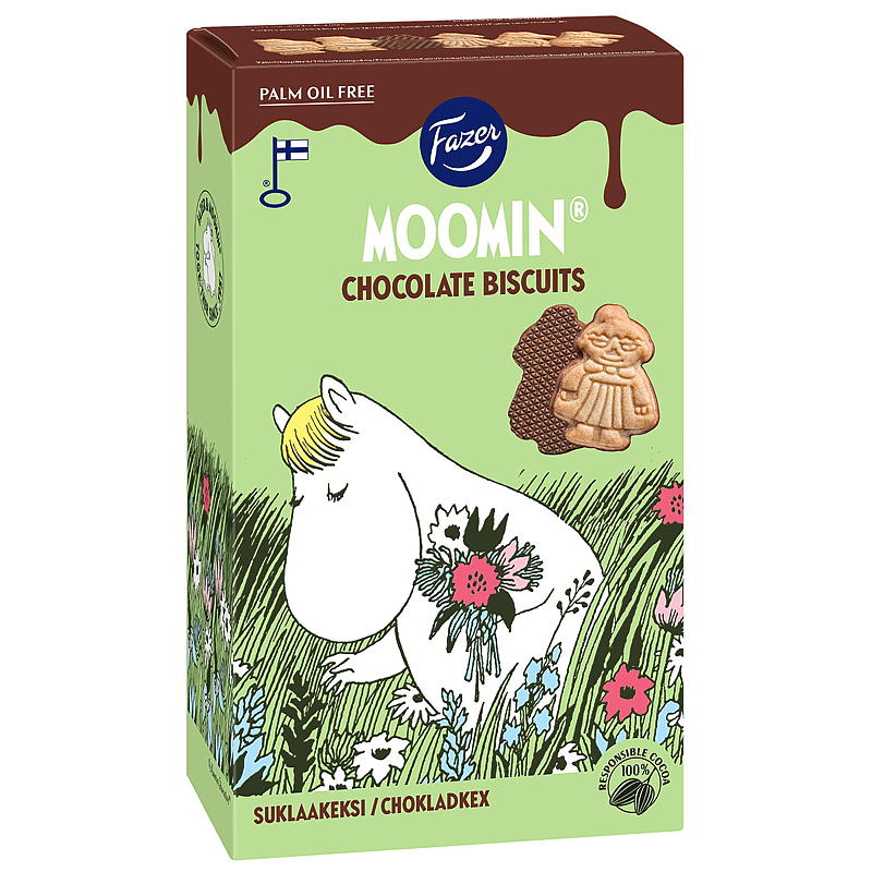 Fazer Mumin 175 g/choklad, kex