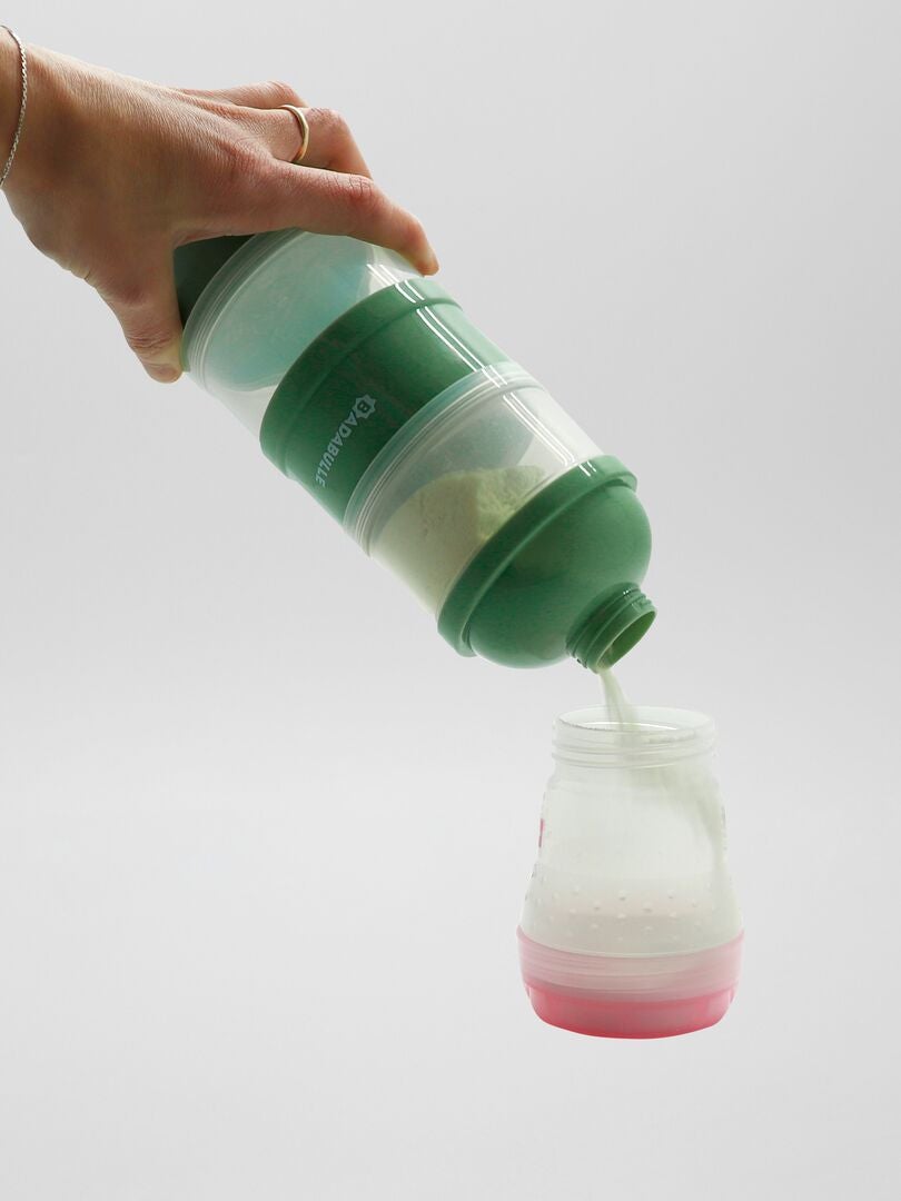 'Badabulle' container en dispenser - groen
