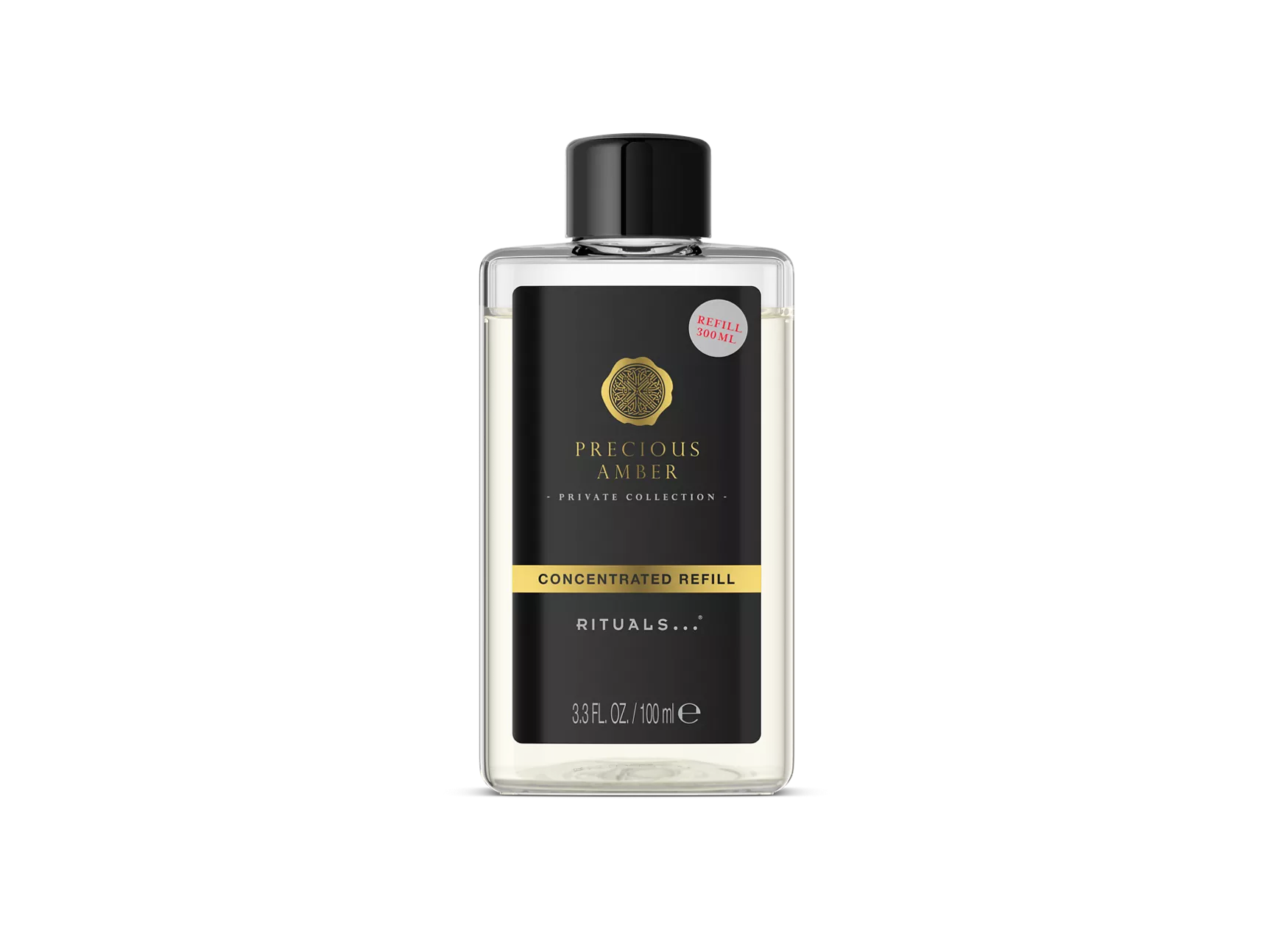 Jabón líquido concentrado para manos Precious Amber, recarga de 100 ml.