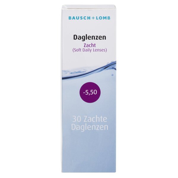 Bausch + Lomb -5.50 meka dnevna kontaktna sočiva<br>Medicinski proizvod - 30 komada
