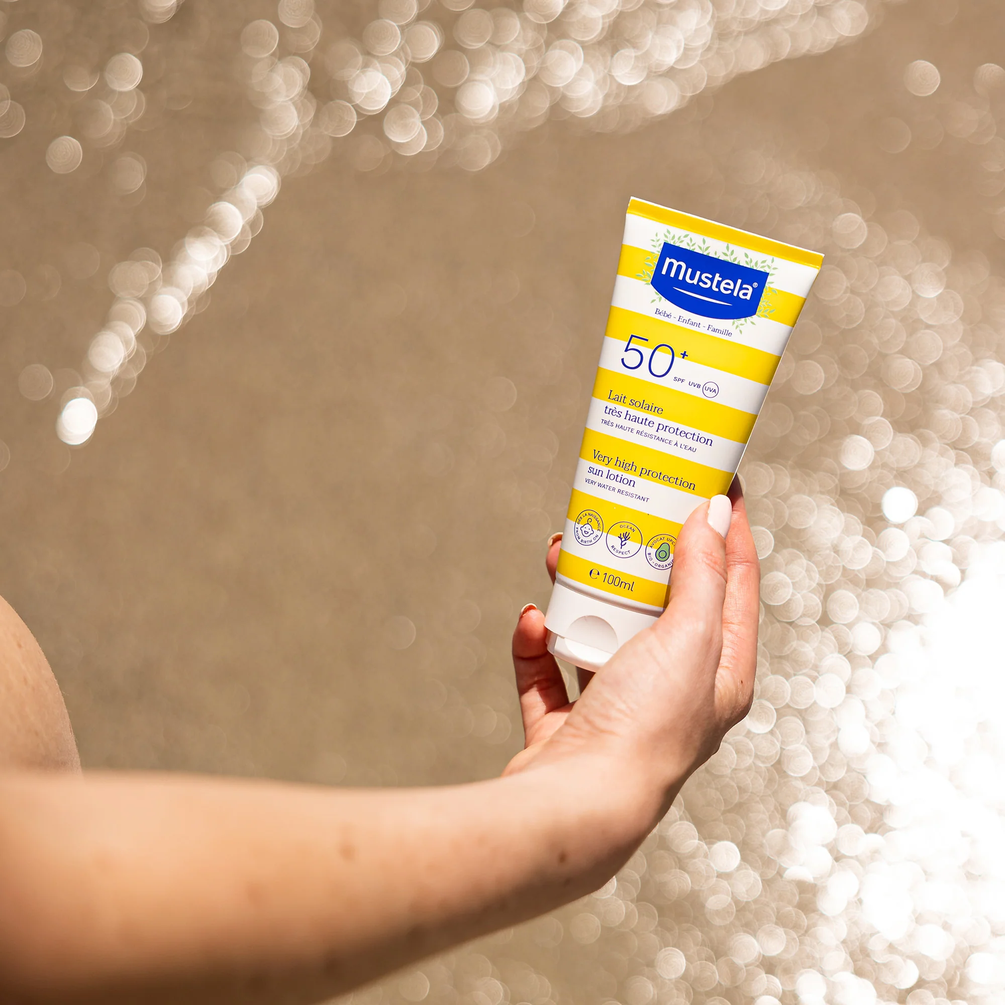 Solari LATTE SOLARE SPF50+ - Crema Solare Bambini, Latte solare corpo alta prot., Solare viso alta prot., Trattamento Bebè, Prodotti per Bambini