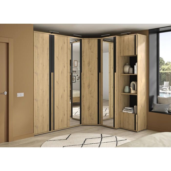 Dressing 2 P L. 100 + Tiroir + 2 Etagères