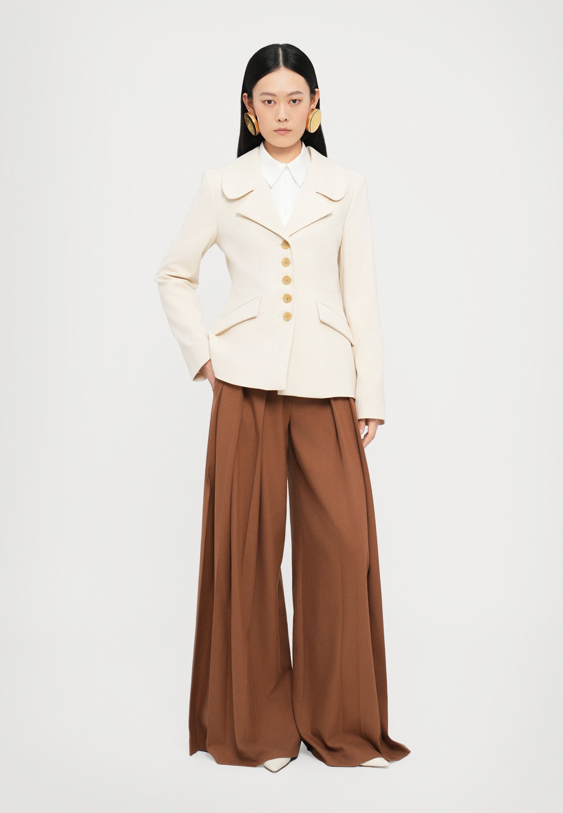Par Malene Birger ADRIENNA - Blazer - perle