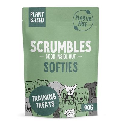 Snack morbidi Scrumbles per l'addestramento - A base vegetale