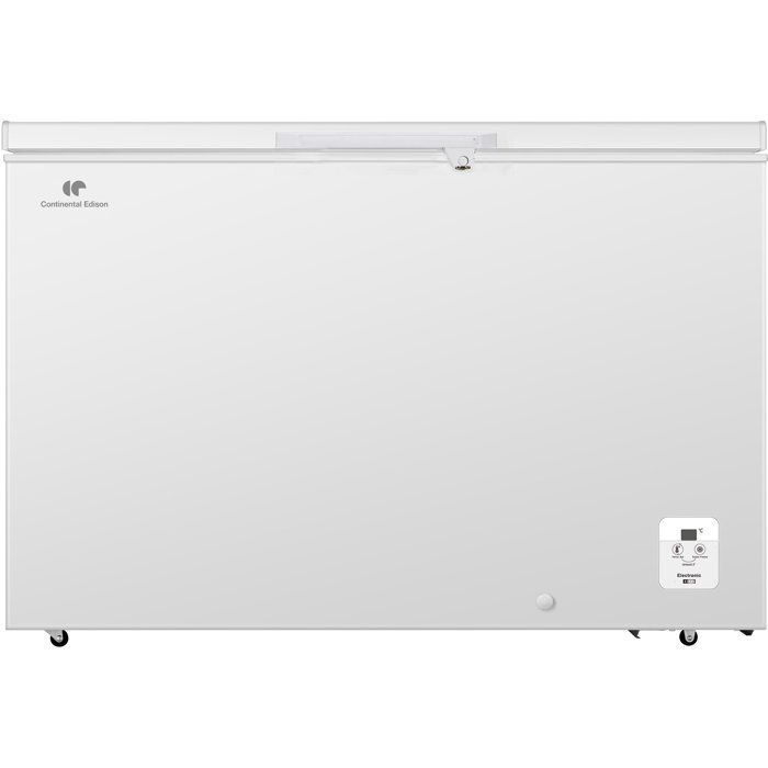 Congelatore a pozzetto - CONTINENTAL EDISON - CECC372WD - 372 L - 130 x 40 x 84,5 cm - Classe energetica D - Bianco
