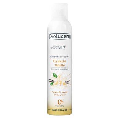 Evoluderm Exquise Vanilla -deodoranttisuihke 200 ml