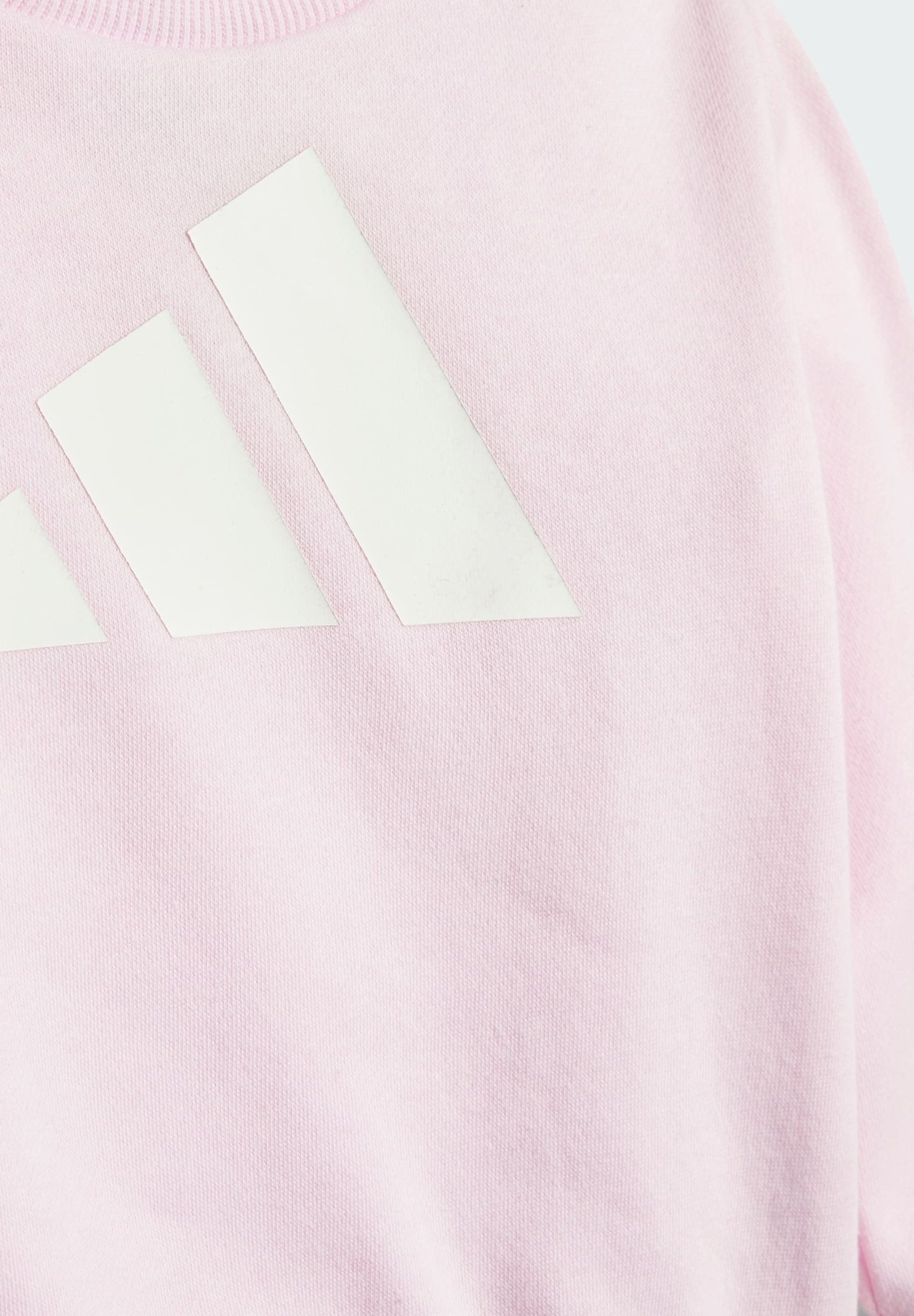adidas Performance ESSENTIALS SET - Trainingspak - transparant roze wit