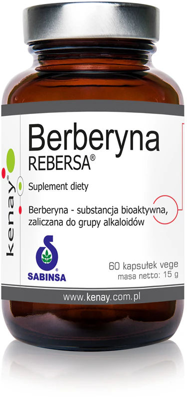 Kenay Berberine Rebersa® Nahrungsergänzungsmittel-Kapseln zur Aufrechterhaltung eines gesunden Blutzuckerspiegels
