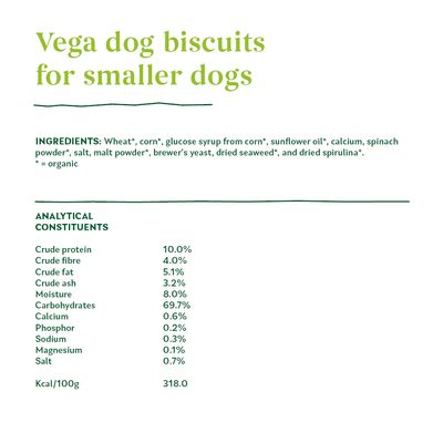Yarrah Organic Vegan Multi Dog Biscuits