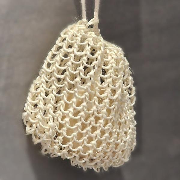 Obvs Skincare Peeling-Seifenbeutel aus Sisal