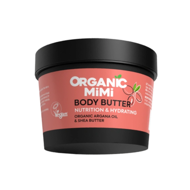 Manteca corporal orgánica Mimi con aceite de argán y karité 100 ml